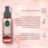 100 ml Bakım Yağı ve Şampuan, Saç Bakım Spreyi 210 ml Frambuaz ve Rosie Hediye - 0 - 3 Yaş - 0 - Siyah