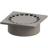 100 Mm 25*25 Çamur Kovalı Yer Süzgeci Alttan