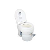 100 NUMARA Portatif Tuvalet ( Beyaz ) Taharet Musluklu Tekne