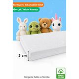 %100 Organic Cotton 5 cm Kalınlık Bebek Oyun Parkı,Park Yatak ve Beşik Yatağı, 00145-M161