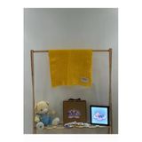 %100 Organik Pamuk 4 Kat Müslin Bebek & Çocuk Müslin Battaniyesi (100×100 Cm) Saçaklı Dikişli