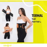 %100 Orijinal Unisex Termal Korse Bel Göbek Basen Korse Terleme Kemeri Incetici Korseyky