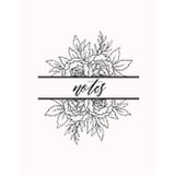 100-Page Floral Sketchbook