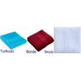 %100 Pamuk 90X180 Cm Banyo Havlusu Şezlong Plaj Spa Havlusu Beyaz