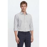 %100 Pamuk Desenli Non-Iron Ütü Gerektirmeyen Comfort Fit Gömlek