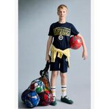 %100 Pamuk Fenerbahçe Kısa Kollu Pijama Üst Şort Pijama Alt 2li Pijama Takımı Erkek Çocuk H7578A826H