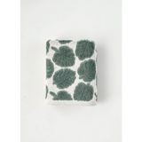 %100 Pamuk Monstera Yüz Havlusu Yeşil (50X70 Cm) - 50 x 70 cm