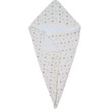 %100 Pamuk Muslin Kurulanma Örtüsü – 4 Katlı 80X80 cm Atlantis Koleksiyonu - 0 - 2 Yaş - Krem