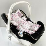 %100 Pamuk Müslin Puset Minderi - 0 - 13 kg - Gri