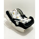 %100 Pamuk Müslin Puset Minderi - 0 - 13 kg - Koyu Gri
