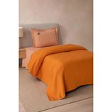 %100 Pamuk Nakışlı Tek Kişilik Pike Takımı - Çok Renkli - 160 x 220 / Çok Renkli