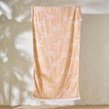 %100 Pamuk Palm Peştamal Hardal (90x160 cm) - 90 x 160 cm