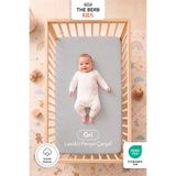 %100 Pamuk Penye Lastikli Bebek Çarşafı | Park Yatak, Beşik, Anne Yanı | 60x110, 60x120, 70x110, 70x120, 70x130, 80x130, 70x140, Açık Gri