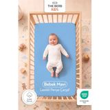 %100 Pamuk Penye Lastikli Bebek Çarşafı | Park Yatak, Beşik, Anne Yanı | 60x110, 60x120, 70x110, 70x120, 70x130, 80x130, 70x140, Bebe Mavisi
