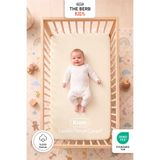 %100 Pamuk Penye Lastikli Bebek Çarşafı | Park Yatak, Beşik, Anne Yanı | 60x110, 60x120, 70x110, 70x120, 70x130, 80x130, 70x140, Krem
