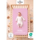 %100 Pamuk Penye Lastikli Bebek Çarşafı | Park Yatak, Beşik, Anne Yanı | 60x110, 60x120, 70x110, 70x120, 70x130, 80x130, 70x140, Pembe