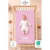 %100 Pamuk Penye Lastikli Bebek Çarşafı | Park Yatak, Beşik, Anne Yanı | 60x110, 60x120, 70x110, 70x120, 70x130, 80x130, 70x140, Pembe