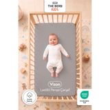 %100 Pamuk Penye Lastikli Bebek Çarşafı | Park Yatak, Beşik, Anne Yanı | 60x110, 60x120, 70x110, 70x120, 70x130, 80x130, 70x140, Vizon