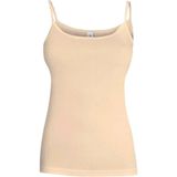 %100 Pamuk Ribana Ip Askılı Kadın Atlet Ten Rengi 6'lı Paket 470 - 2XL