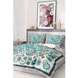%100 Pamuk Saten Nevresim Takımı Lastikli Çarşaf Deluxe Çift Kişilik 3d Blue