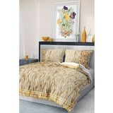 %100 Pamuk Saten Nevresim Takımı Lastikli Çarşaf Deluxe Çift Kişilik 3d Zebra