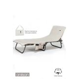 %100 Pamuk Şezlong Havlusu Ekru 60X180 Cm - Hızlı Kuruyan Plaj Ve Havuz Havlusu