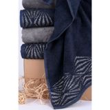 %100 Pamuk Sim Detaylı 70X140 Banyo Havlusu