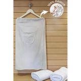 %100 Pamuk Spa & Hamam İçin Sauna Etel Havlu+ Beyaz El Havlusu 50X90