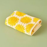 %100 Pamuk Sunny Yüz Havlusu Sarı (50X70 Cm)