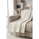 %100 Pamuk TV Battaniyesi 100×165 cm – Dekoratif Soft Desen, Hafif ve Nefes Alabilir