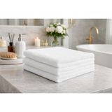 %100 Pamuklu 100X150 530 gr Banyo Havlusu - 100 x 150 cm - Beyaz