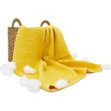 %100 Pamuklu 4 Kat Müslin Bebek Battaniyesi 120X110 cm - 120 x 110 cm - Renkli