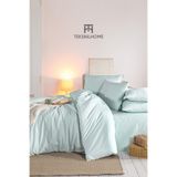 %100 Pamuklu Çift Kişilik Oslo Nevresim Takımı Yeşil 200 x 230