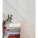%100 Pamuklu Kilim 6 Adet El Yüz Havlusu - 50 x 90 cm - Ekru - Kahverengi - Bej