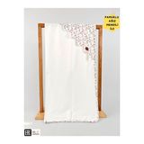 %100 Pamuklu Kız Bebek Battaniyesi Tek Katlı Mevsimlik Puset Örtüsü Hediyelik Yenidoğan 90x90cm