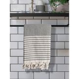 %100 Pamuklu Peştemal - 90 x 180 cm - Gri
