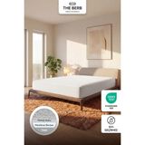 %100 Pamuklu | Su Sıvı Geçirmez Yatak Koruyucu Alez | Fitted Full Kenar | Tek/çift Kişilik - Beyaz - 90 x 190 cm