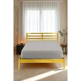 %100 Pamuklu Tek Veya Çift Kişilik Lastikli Çarşaf (Fitted Jersey/penye Çarşaf) - Vizon - 100 X 200