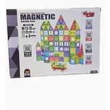 100 Parça Manyetik Yapı Blokları 7,5 cm-Hediyelik Oyuncak