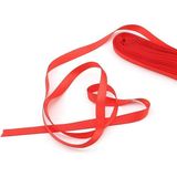 %100 Polyester Kırmızı Kurdele 10MM 10M - Saten Şerit Hediye ve Süsleme Için