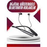 100 Saat Bluetooth Kulaklık Dijital Göstergeli Anc Özelliği Kablolu Tdms-07 - Renkli