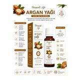 %100 Saf Argan Yağı 50 Ml - Yıpranmış Saçlar İçin Onarıcı & Parlatıcı Bakım