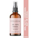 %100 Saf Gül Suyu – Gıda Uyumlu, Doğal Cilt Toniği | Buhar Distilasyonu Hidrosol (100 Ml)