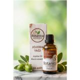 %100 Saf Jojoba Yağı Soğuk Sıkım Cilt Nemlendirici Makyaj Temizleyici Doğal Bitkisel Bakım 50 ml