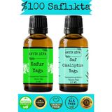 %100 Saf Kafur Yağı Veokaliptus Uçucu Yağı - (10ML + 10ML) - 100 ml