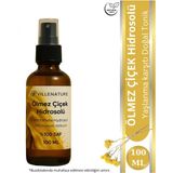 %100 Saf Ölmez Çiçek Hidrosolü ~altın Otu Hidrosolü 100 ml Cam Amber Sprey Başlık Kolajen Nem Tonik