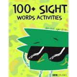 100+ Sight Words Activities for Kids Ages 3–7: Tracing, Coloring & Games | Kindergarten Learning Workbook