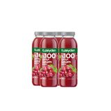 %100 Sıkma Üzüm Suyu (4X250ml)