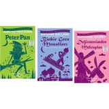 100 Temel Eser Peter Pan - Binbir Gece Masalları - Değirmenimden Mektuplar - Kısaltılmış Metin - Hikaye Seti