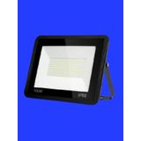 100 Watt Siyah Slim Kasa Mavi Işık Ip65 Led Projektör